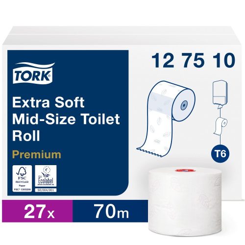 Tork Extra Soft Mid-size toalettpapír T6