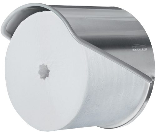 Tork belső mag nélküli Mid-size toalettpapír-adagoló (inox) T7