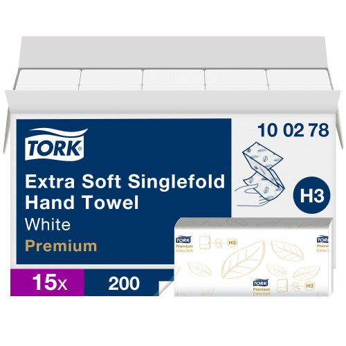 Tork Extra Soft Singlefold kéztörlő H3