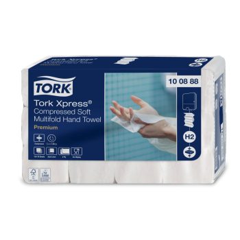 Tork Xpress® tömörített soft multifold kéztörlő H2