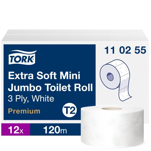 Tork Extra Soft Mini jumbo toalettpapír T2