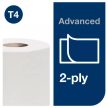 Tork kis tekercses toalettpapír T4