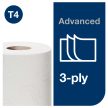 Tork Soft kis tekercses toalettpapír T4