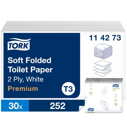 Tork Soft Folded hajtogatott toalettpapír T3