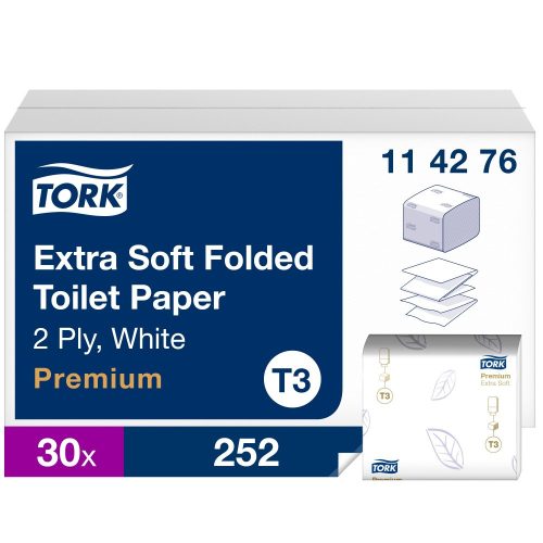 Tork Extra Soft Folded hajtogatott toalettpapír T3