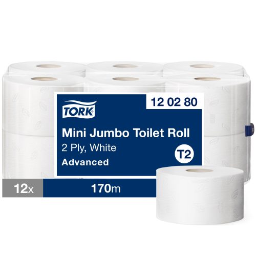 Tork Advanced Mini Jumbo toalettpapír T2
