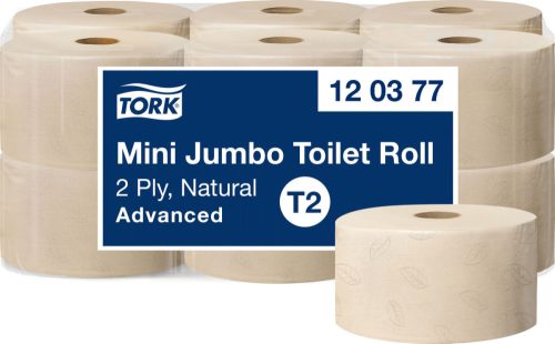 Tork Natúr Mini Jumbo toalettpapír T2