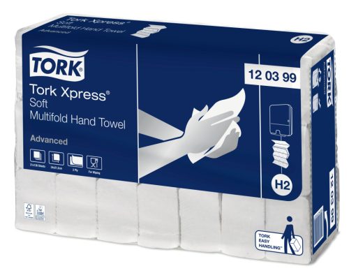 Tork Xpress® Soft Multifold kéztörlő H2