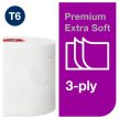 Tork Extra Soft Mid-size toalettpapír T6