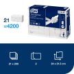 Tork Xpress® toalettbe dobható Multifold kéztörlő H2