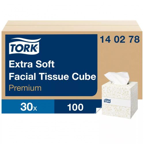 Tork Extra Soft kozmetikai kendő kocka 
