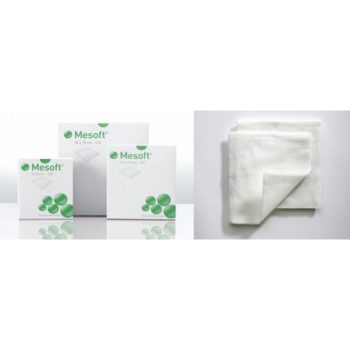 Mesoft 5x5 cm steril mull lap 40g/4 réteg