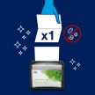 Tork Xpressnap® Extra Soft fekete adagolós szalvéta N4