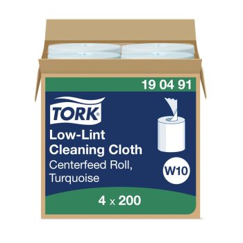 Tork szöszszegény tisztítókendő W10
