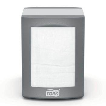   Tork Fastfold asztalra helyezhető szalvétaadagoló (alumínium) N2