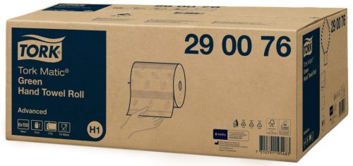 Tork Matic zöld tekercses kéztörlő H1