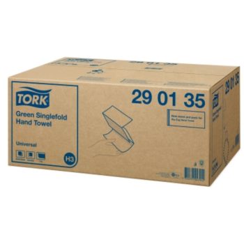Tork zöld Singlefold kéztörlő H3