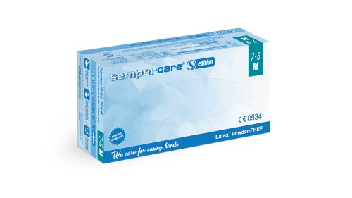 Sempercare Edition latex "M" púdermentes vizsgálókesztyű