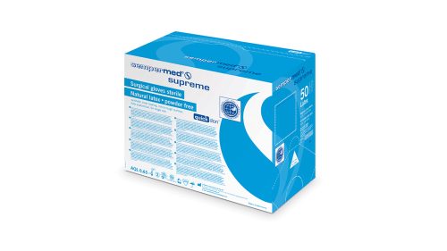 Sempermed Supreme latex "6,5" púdermentes steril sebészeti kesztyű /KIÁRUSÍTÁS/