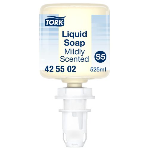 Tork mini enyhén illatosított folyékony szappan (halványsárga) 525ml