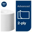 Tork belsőmag nélküli Mid-size toalettpapír T7