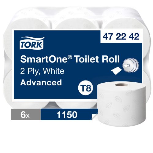 Tork SmartOne® toalettpapír T8