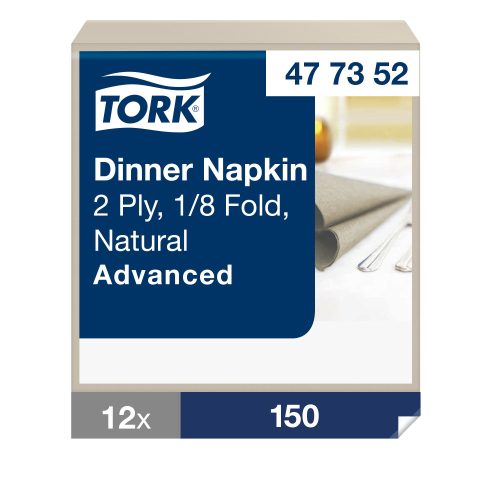 Tork Dinner szalvéta környezetbarát nyomattal 