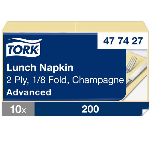 Tork pezsgőszínű Lunch szalvéta