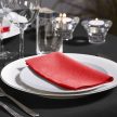 Tork Soft piros Dinner szalvéta