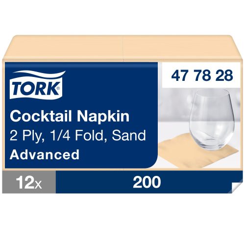 Tork Sand Cocktail szalvéta