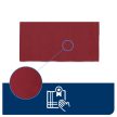 Tork LinStyle® burgundi Dinner szalvéta