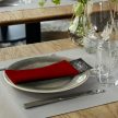 Tork LinStyle® burgundi Dinner szalvéta
