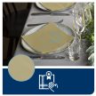 Tork LinStyle® pezsgőszínű Dinner szalvéta 