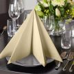 Tork LinStyle® krémszínű Dinner szalvéta 