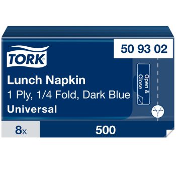 Tork sötétkék Lunch szalvéta
