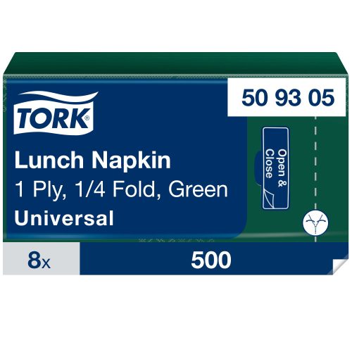 Tork Lunch szalvéta, sötétzöld