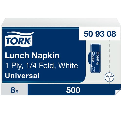 Tork Lunch szalvéta, fehér