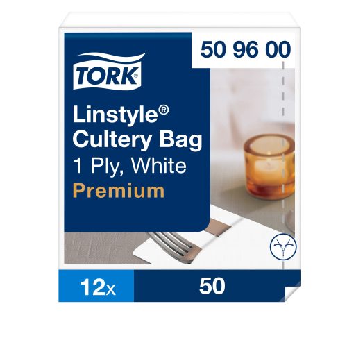 Tork LinStyle® fehér szervizszalvéta