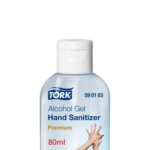 Tork alkoholos kézfertőtlenítő gél 80ml