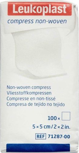 Leukoplast NST mull lap 5x5cm, 8 réteg (100db/csomag)
