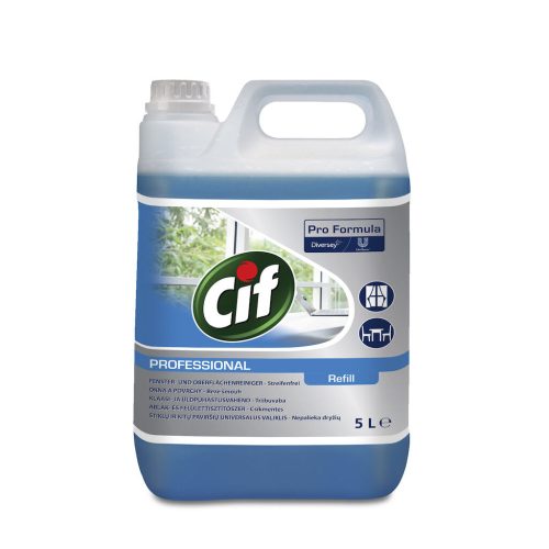 CIF Pro Formula Glass & Multi Surface (5l) - ablak- és felülettisztítószer