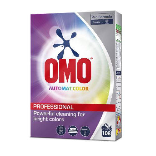 Omo Pro Formula Automat Color (5.4kg) - mosópor színes textíliához